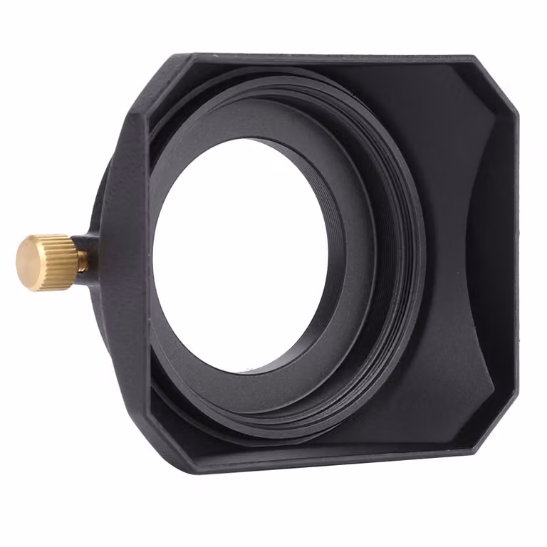 Paraluce, paraluce, paraluce quadrato, paraluce per macchina fotografica, paraluce per macchina fotografica
