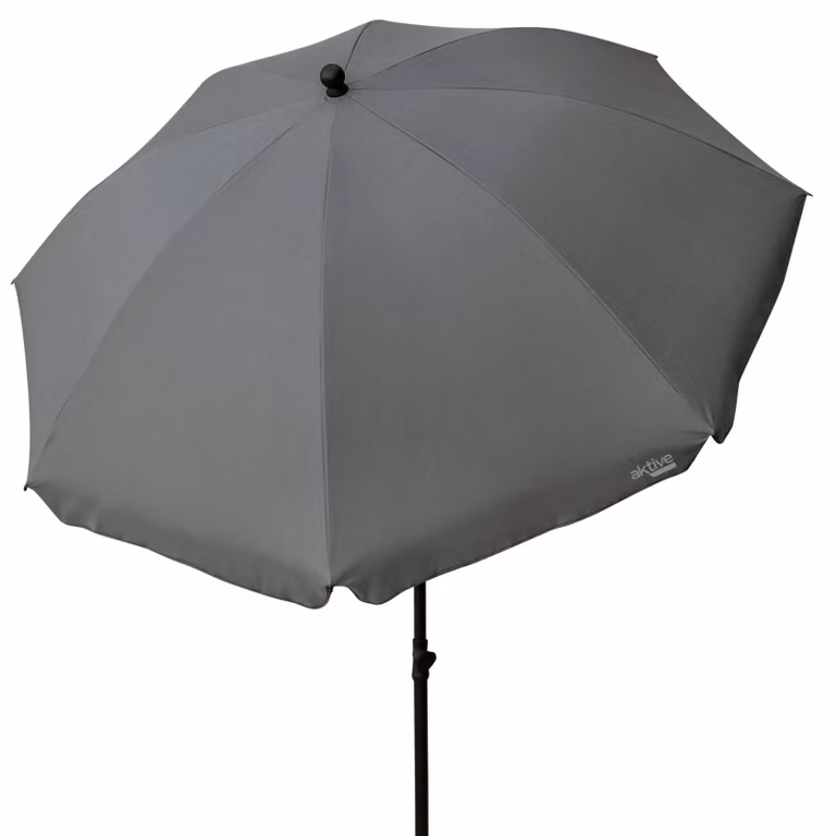 Ombrellone da giardino 240 cm - Protezione UV30 - Grigio - Asta flessibile