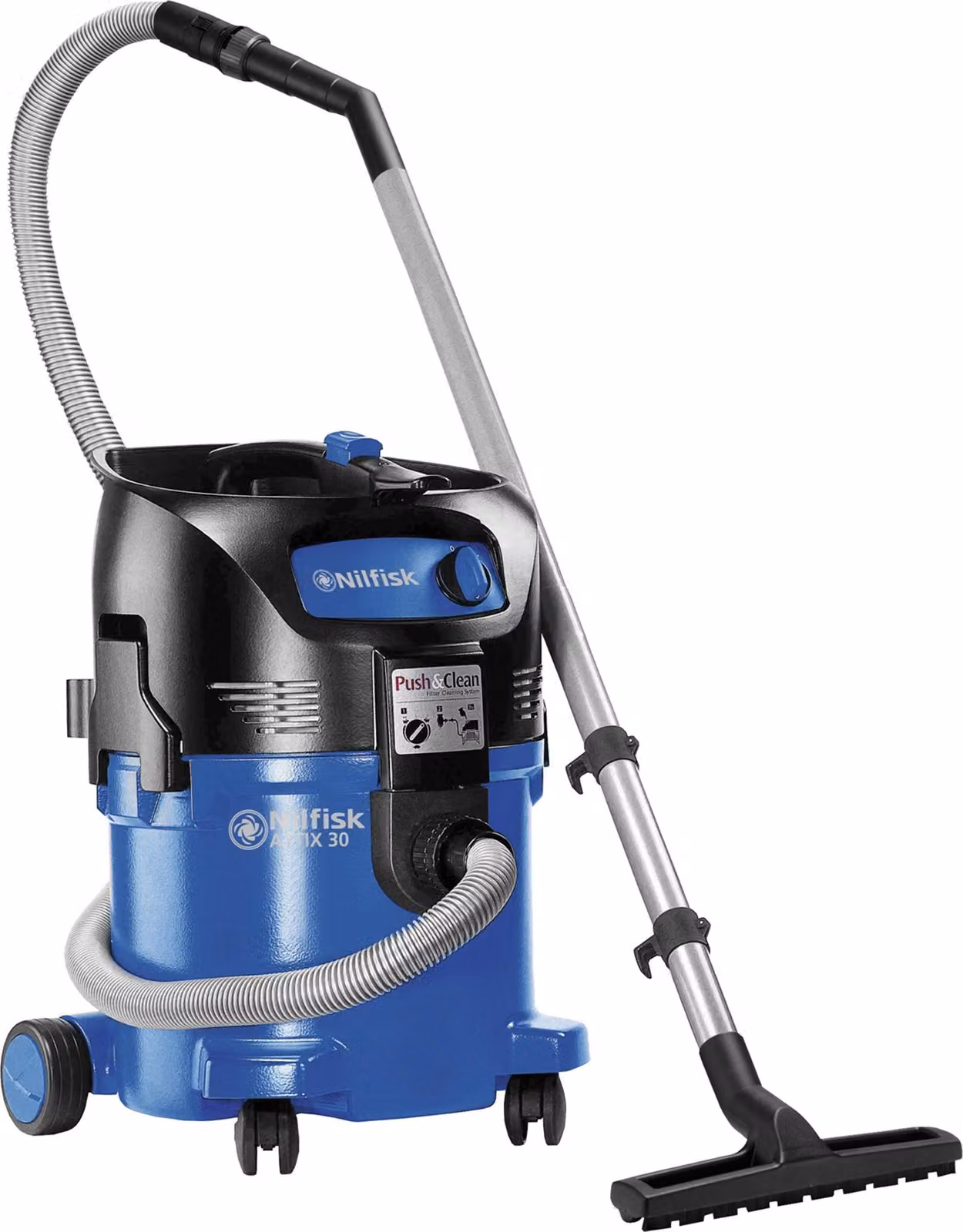 Nilfisk Nass-/Trockensauger ATTIX 30-01 PC Industriesauger mit Push&Clean