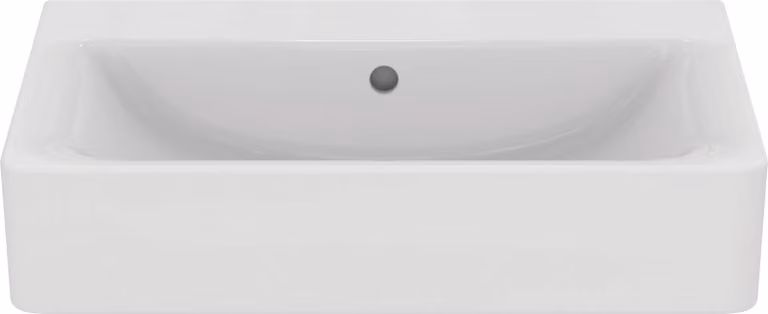 Ideal Standard Connect lavabo, sans trou pour robinet, avec trop-plein, 650x460x175mm, E8104MA, E8104MA