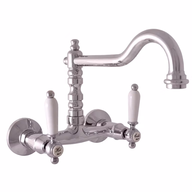 Slezák-RAV Miscelatore per lavello MORAVA RETRO MK502 Colore: oro, Dimensioni: 150 mm