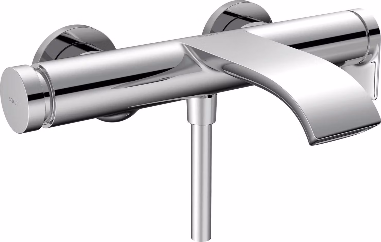 Miscelatore per vasca hansgrohe a vista Vivenis cromato, 1 pz.