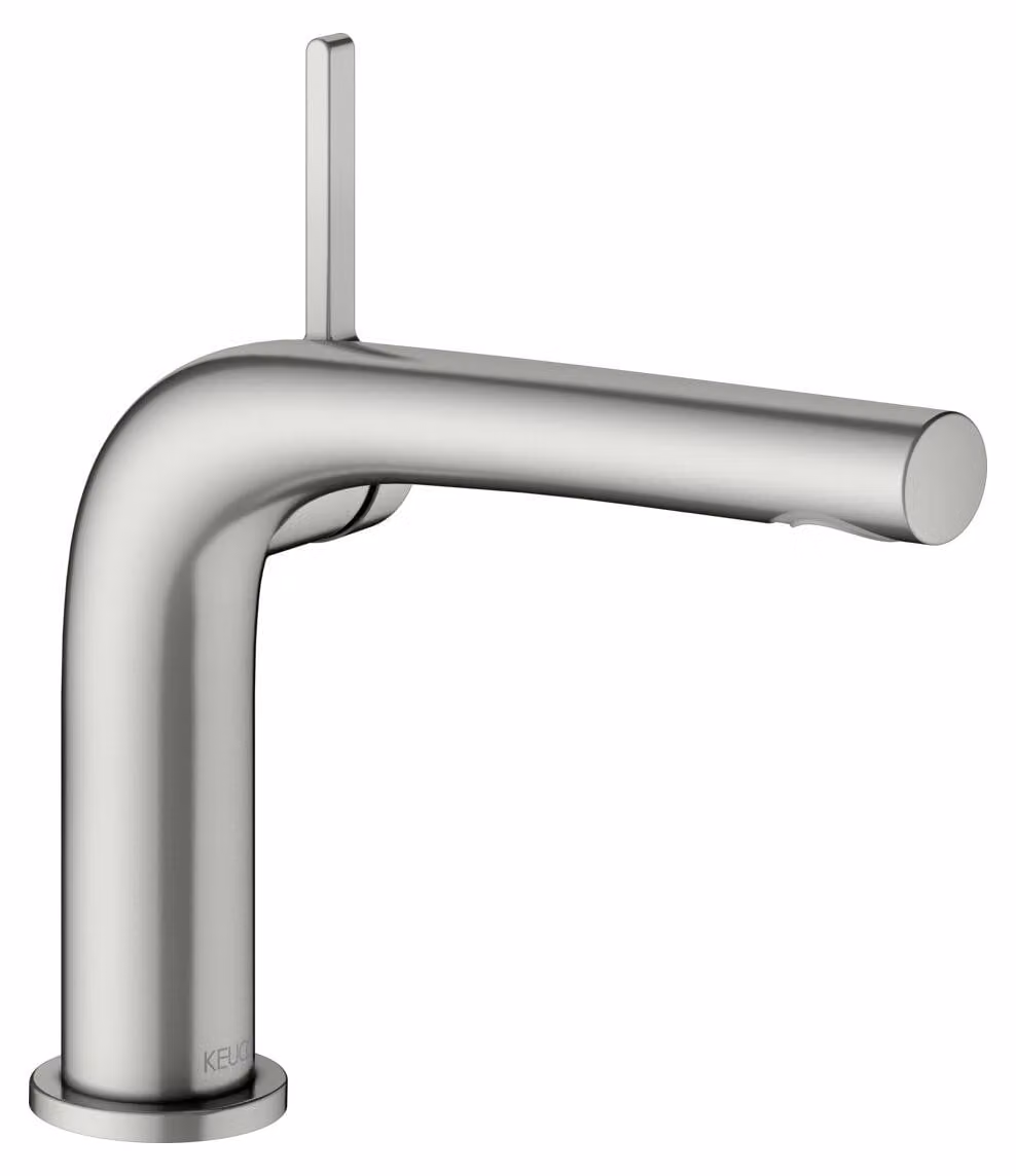 KEUCO EDITION 400 Mitigeur monocommandé pour lavabo 120, sans garniture de vidage, saillie 153mm, 51504060102, 51504060102