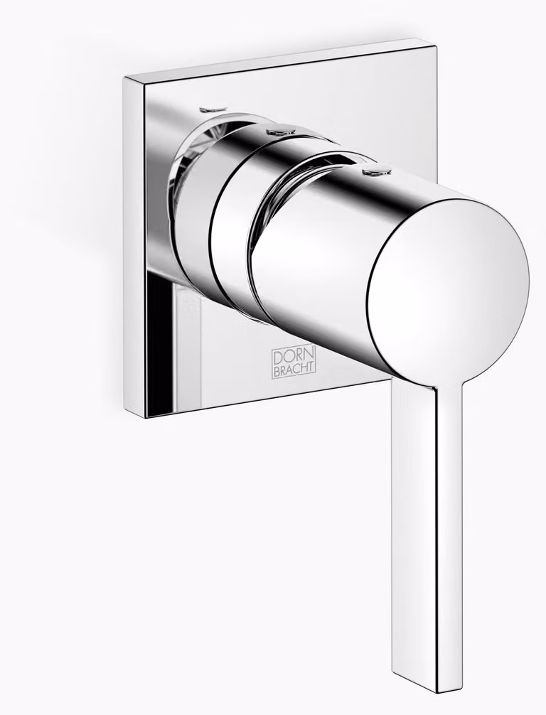 Dornbracht mitigeur monocommandé encastré avec plaques de recouvrement 80x80mm, 36060670-00, 36060670-00