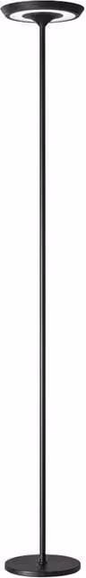 Lampada da terra LED Perenz Balance dimmabile in metallo bianco o nero