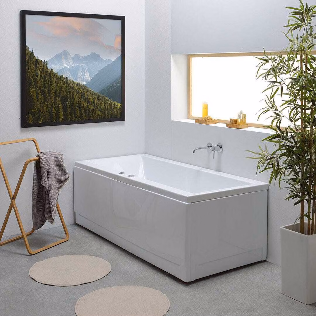 Vasca da bagno rettangolare con idromassaggio | Adele