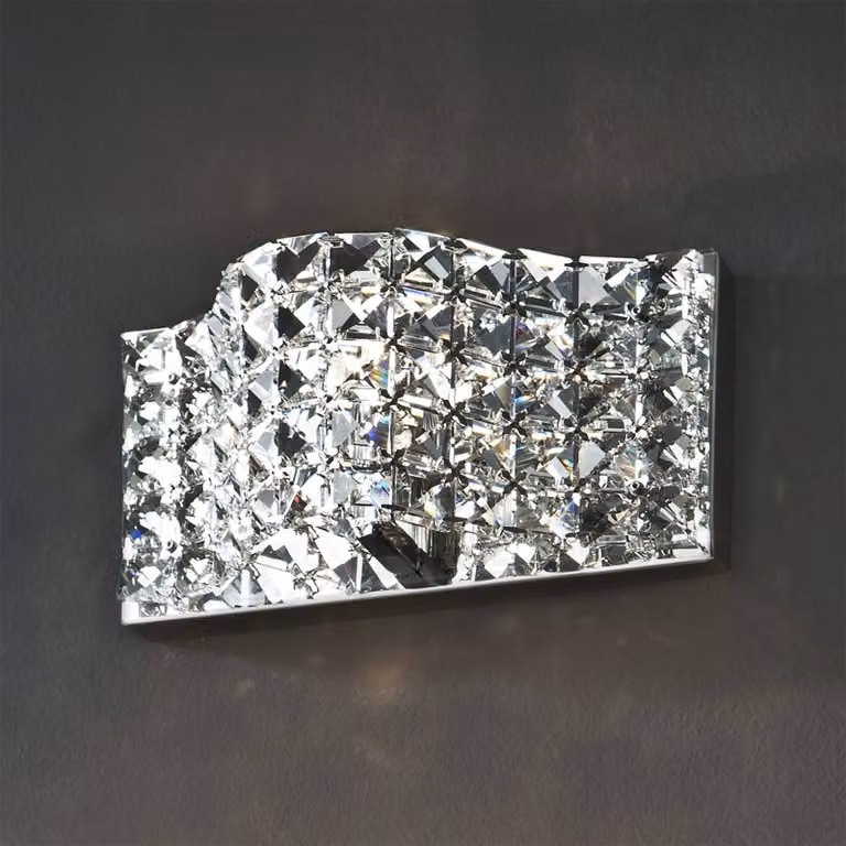 Schuller Valencia Applique da parete in cristallo, Chiaro / Trasparente, Corridoio, Cristallo, Applique