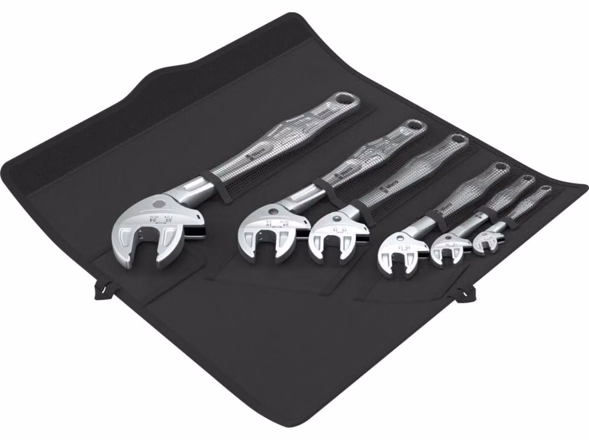 Wera 6004 Joker 6 Set 1 chiave a forchetta autoregolante 7-32 mm / 1/4" - 1 1/4"