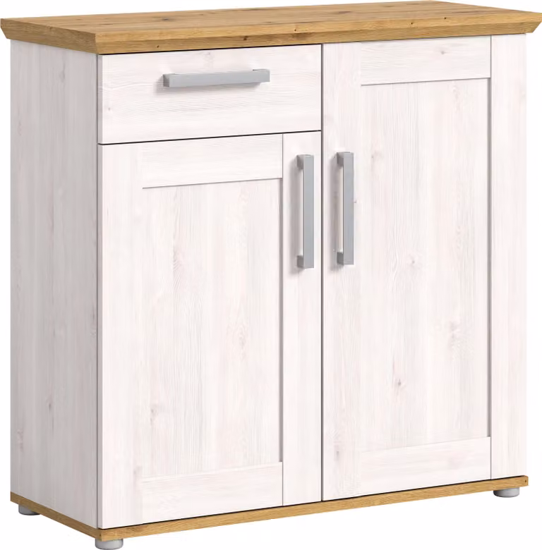 Credenza Verona 1 cassetto 2 ante decoro larice.