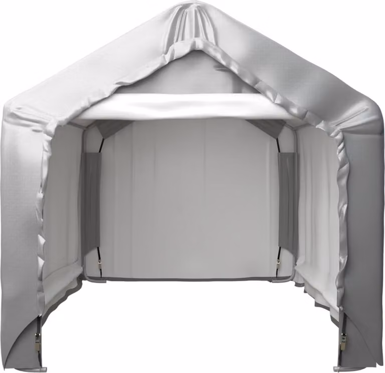 Tenda Grigia 180x180 cm in Acciaio Zincato