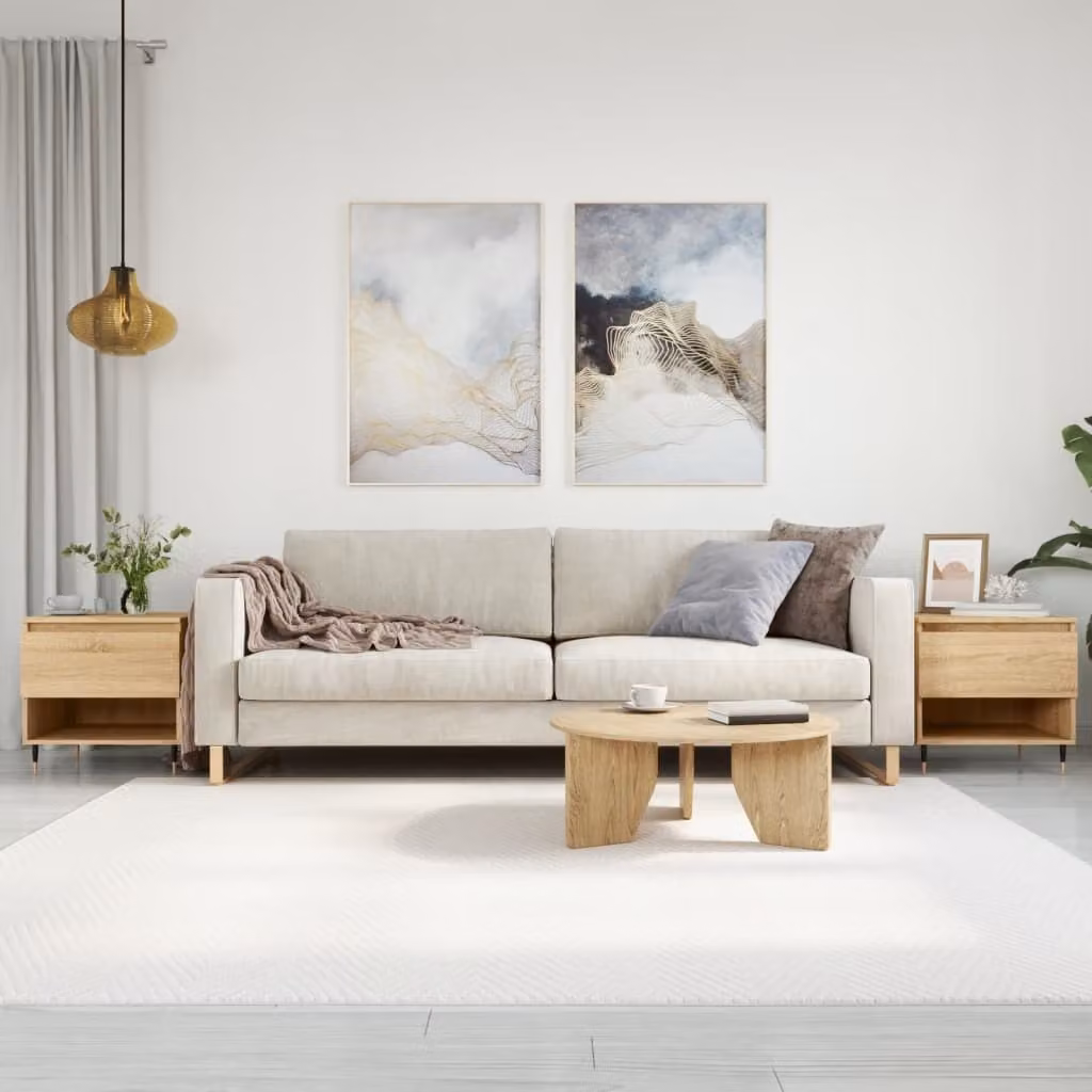 Maison Exclusive - Tavolini da salotto 2 pezzi in rovere Sonoma 50x46x50 cm Materiale ligneo