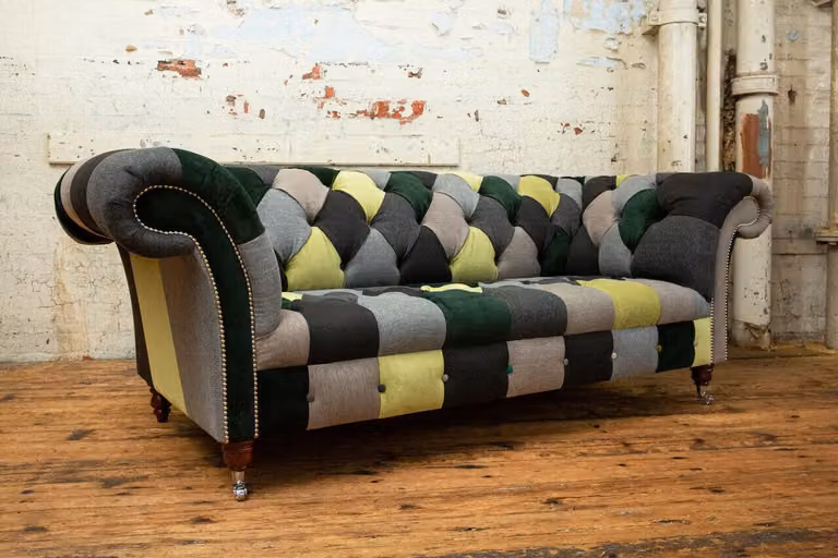 Dreisitzer Couch Polster Design Sofa 3er Sitz Sofas Dreisitzer Chesterfield
