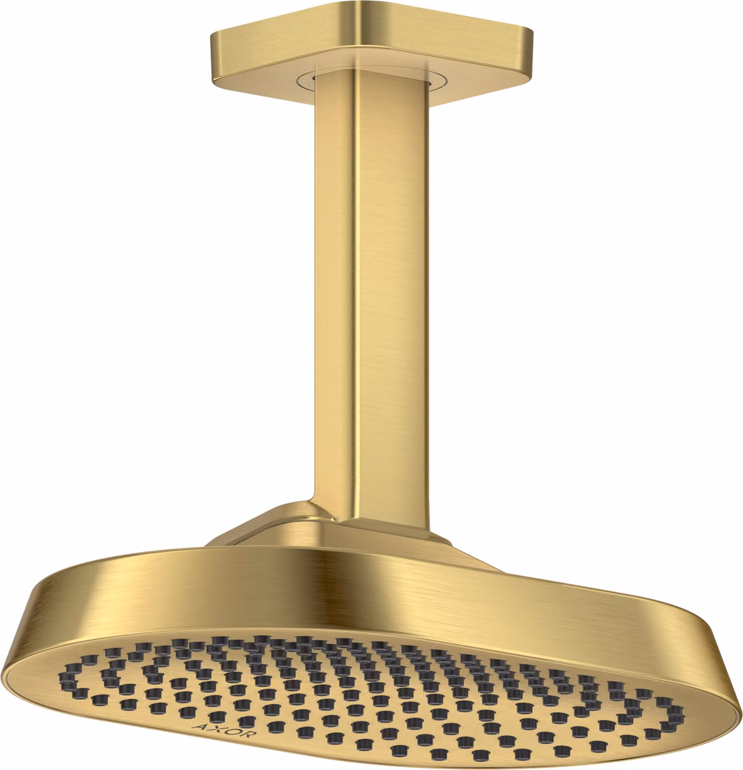 hansgrohe AXOR ShowerSphere Douche de tête 250/160 1jet EcoSmart avec raccordement au plafond, 6 l/min, 39771250, 39771250