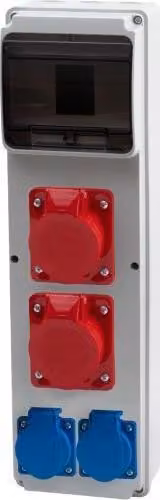 6M ULISSE MAXI, quadro di distribuzione, 2x32A/5P, 2x230V, grado di protezione IP54
