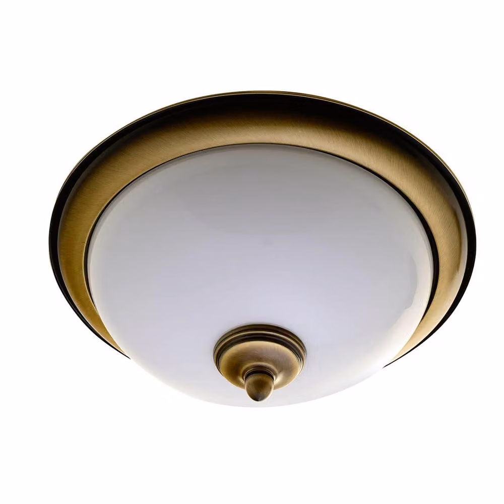 GLOSTER plafoniera E27, 2x60W, bronzo