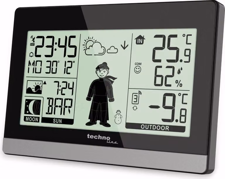 TECHNOLINE Stazione meteo senza fili WS 9612