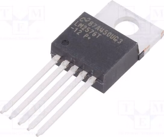 1x U di uscita: 12V -5 U di ingresso: 4÷40V Convertitore DC/DC buck LM2576T-12/NOPB Regolatore di tensione - DC/