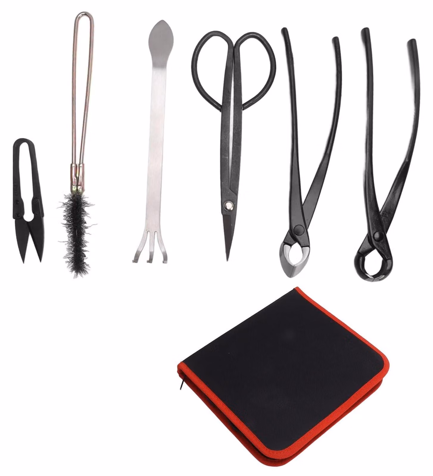 Set di 6 utensili per bonsai, ideale per gli appassionati di giardinaggio