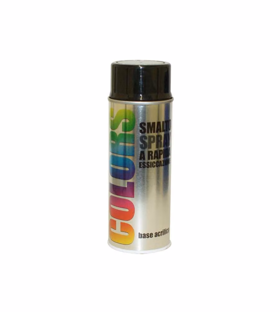 Motip Dupli Smalto Spray - Nero Lucido RAL 9005 - 400 ML