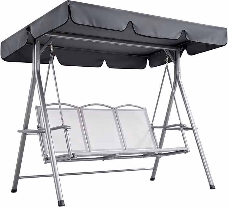 Telo di ricambio per tettoia da giardino, dimensioni 200 x 120 cm, in poliestere, impermeabile, con protezione UV