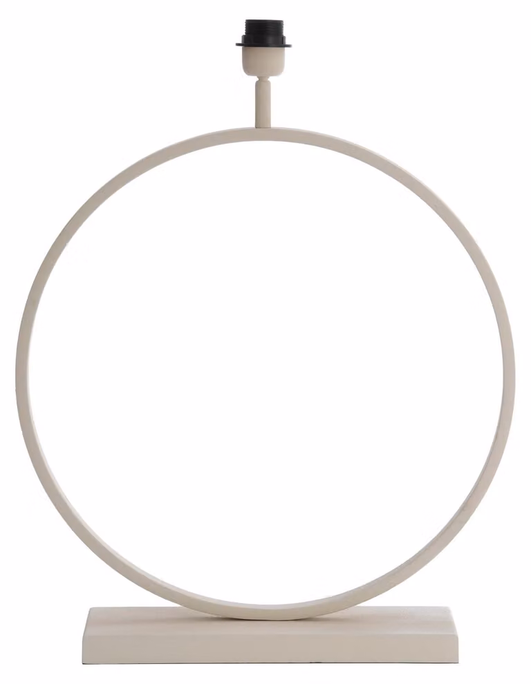 Lampada da tavolo - beige - LIVA - metallo - apparecchio singolo - E27 - 8197143 - Light & Living
