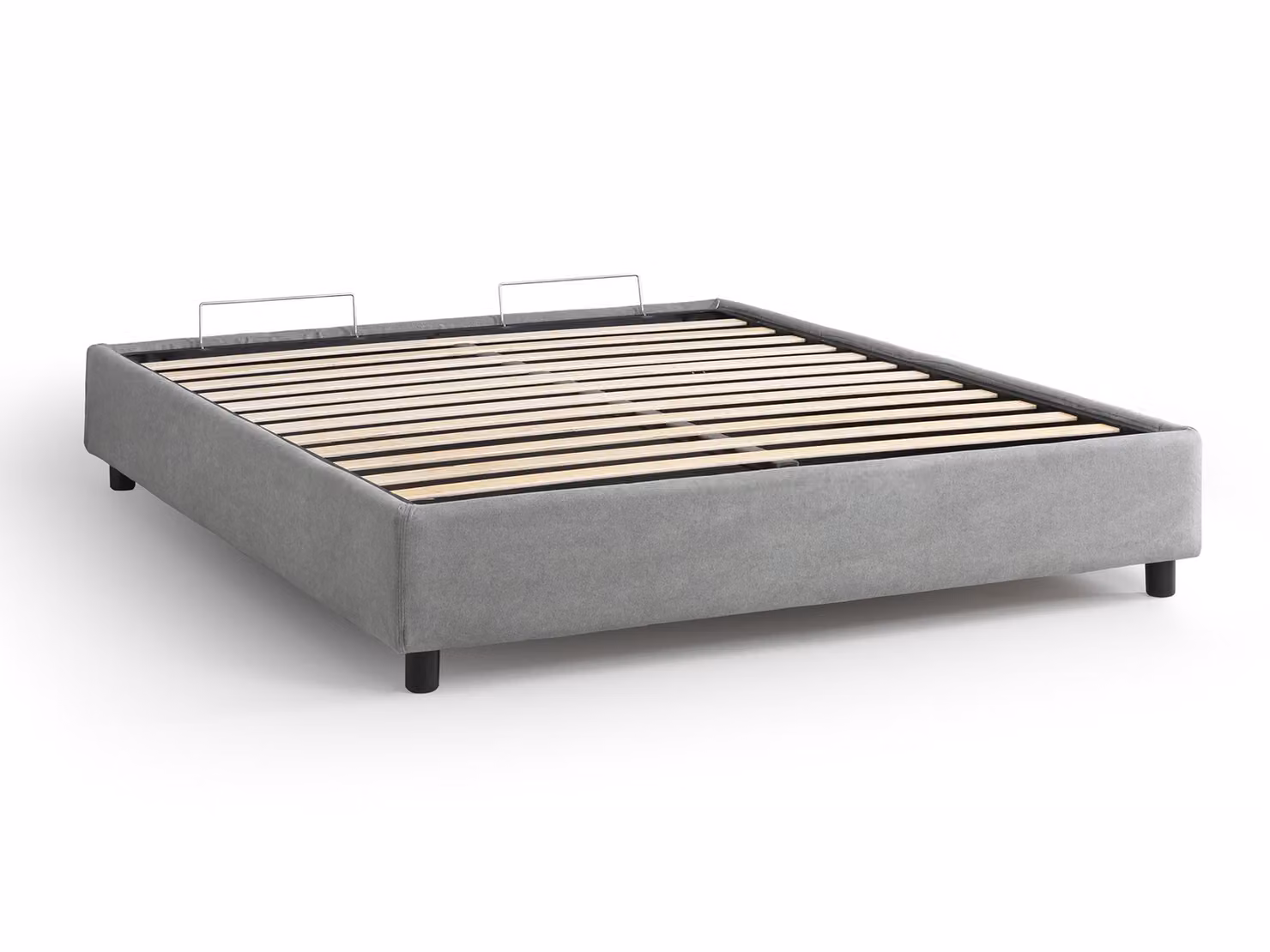 Base Letto Contenitore LIONE Grigio 160x195 cm