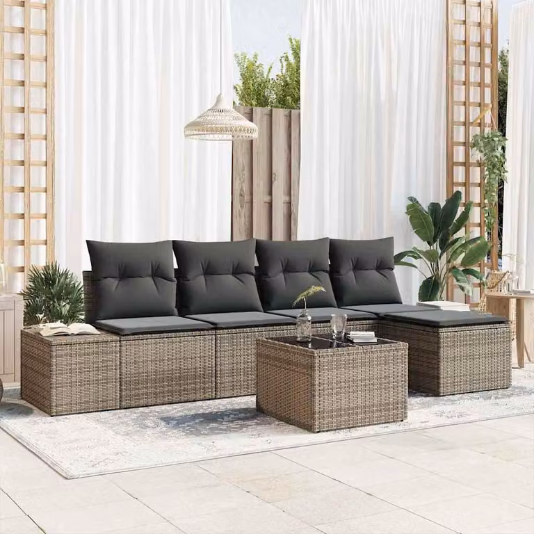 Maison Exclusive - 6 pezzi, colore grigio
