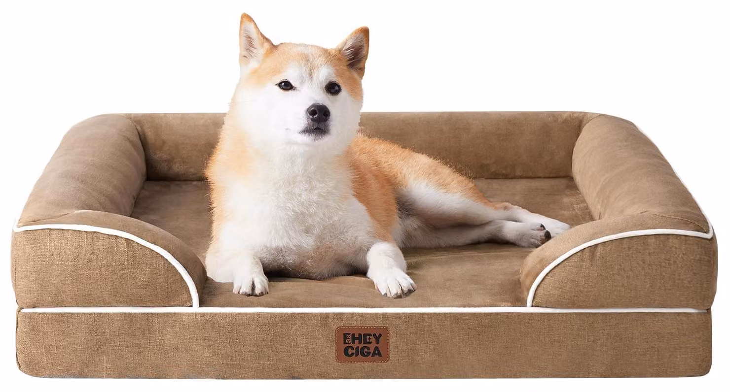 Solidchoice - Cuccia ortopedica per cani, realizzata in schiuma viscoelastica, lavabile