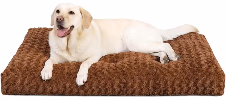 Cuccia per cani, lavabile, dimensioni L, 90x60 cm, colore marrone, traspirante, antiscivolo