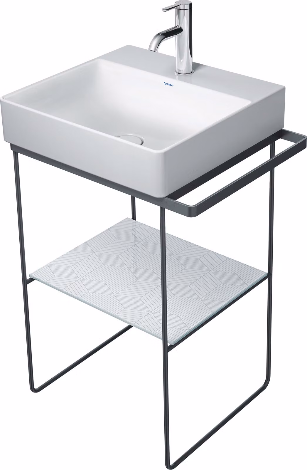 Duravit DuraSquare console en métal sur pied 565x451 mm, pour lavabo 235350, 0031154600, 0031154600