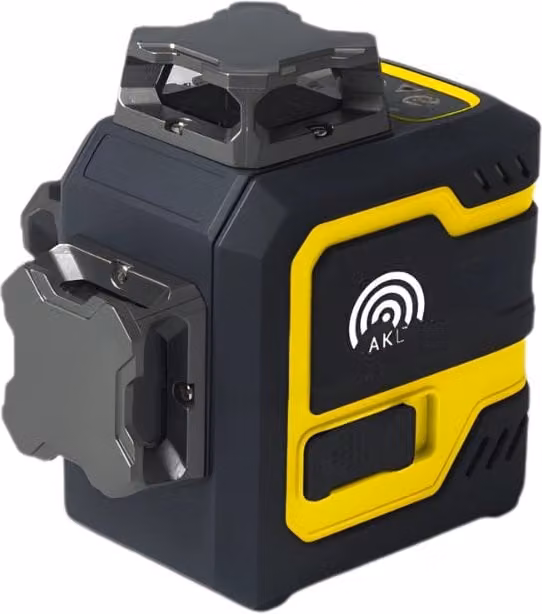 Kit livello laser autolivellante a pendolo Akifix Cassiopea raggio verde colore nero L/P/H: 12 x 12 x 9 cm – 1