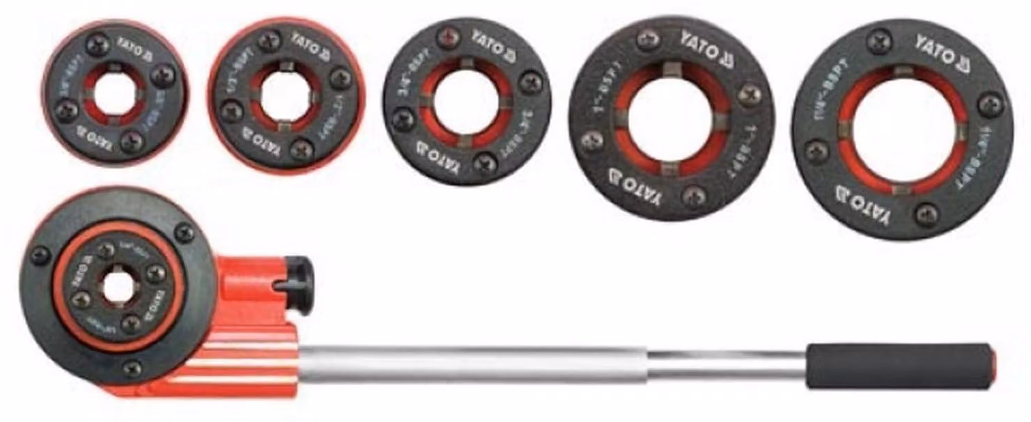 Yato YT-2900 Utensile da taglio per filettatura Set di utensili da taglio per filettatura