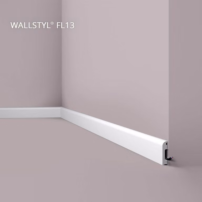 NMC FL13 WALLSTYL Noel Marquet Battiscopa modanatura per zoccoli 2 m