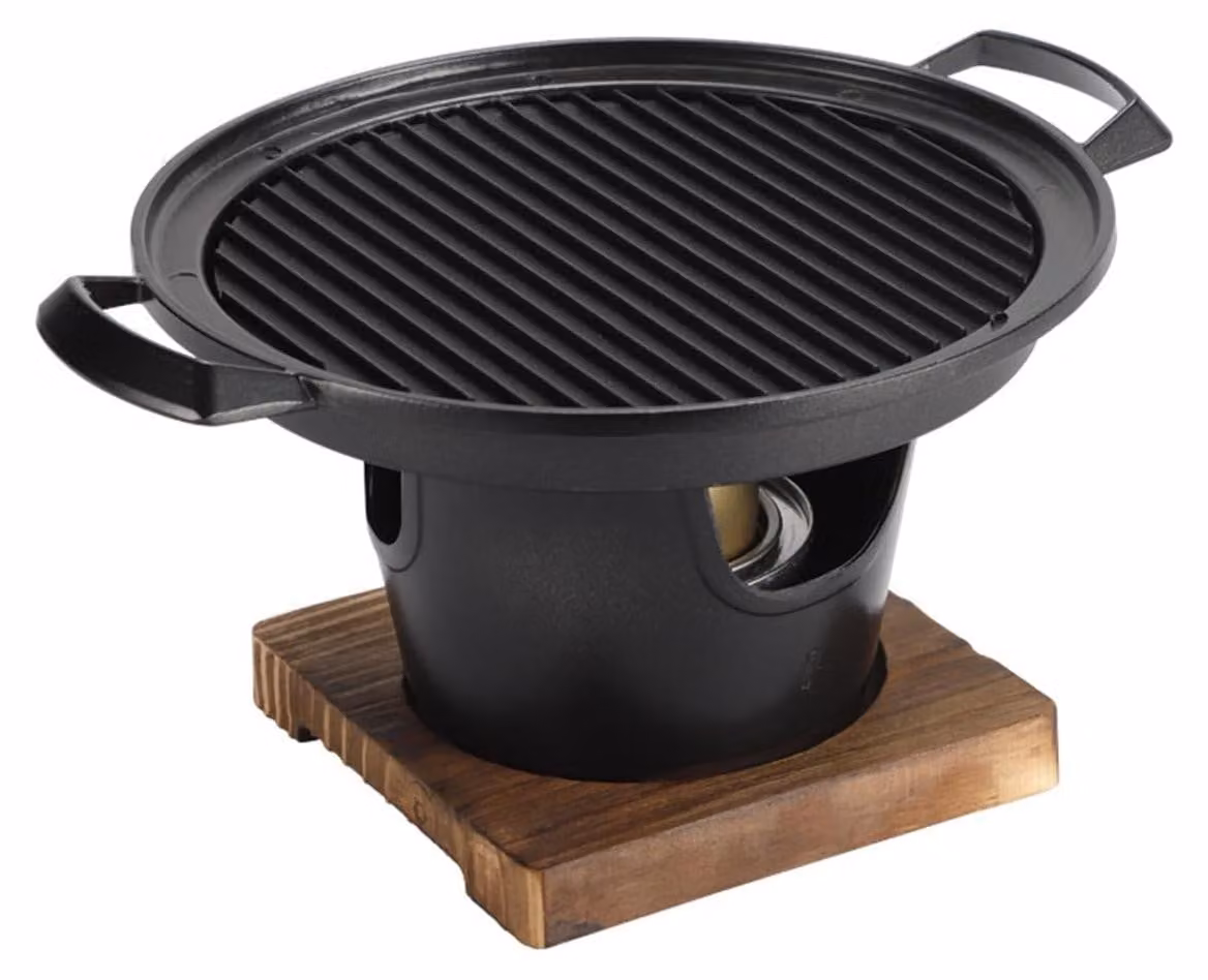 Omgoods - Mini griglia da interno - Griglia portatile a carbone