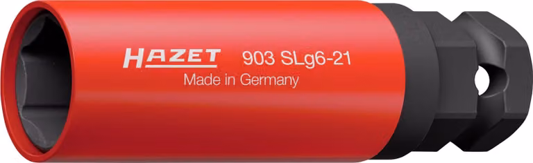 HAZET ½ 24 mm Steckschlüsseleinsatz Rot 21 mm 903SLG6-21