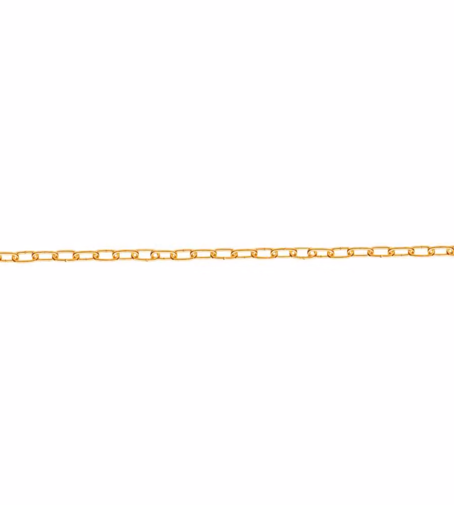 Catenella Anelli Ottone 10 x 6 x 1,3 mm