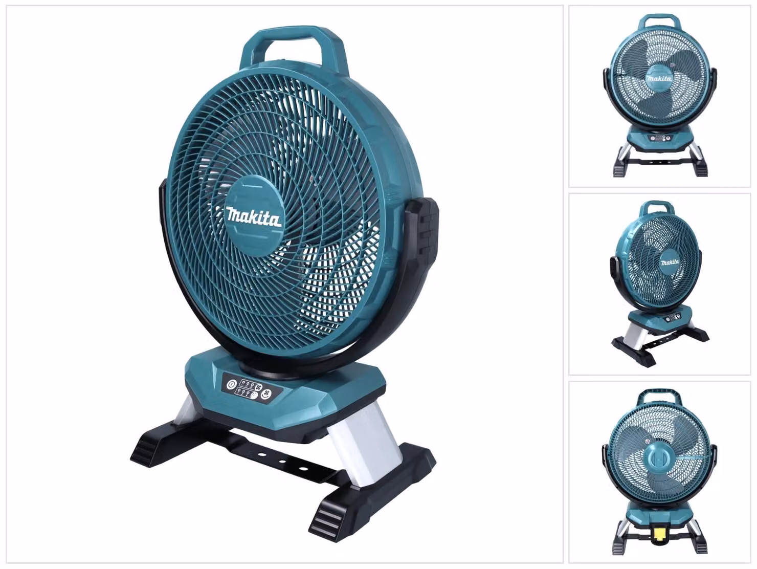 Ventilatore a batteria Makita LXT 18 V / 230 V - 21 m³/min - 4,0 m/s - 3 velocità