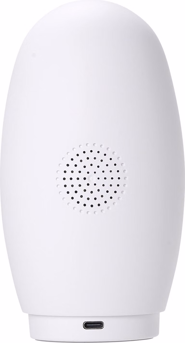 Telecamera di videosorveglianza PNI IP733 da 3 MP, audio e video bidirezionali, con pulsante di chiamata Bluetooth