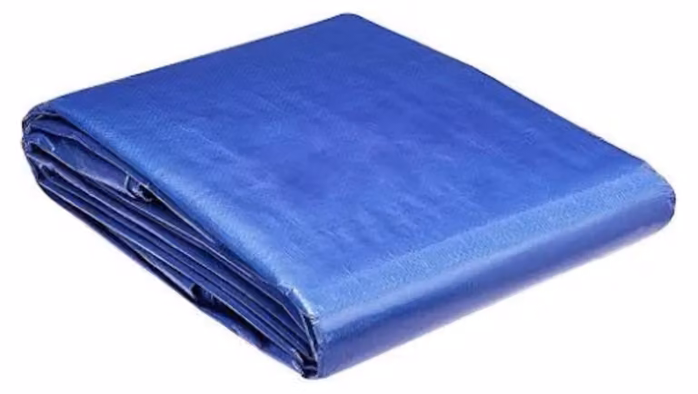 Omgoods - Telo in polietilene con occhielli, 3x4 metri, per un utilizzo versatile