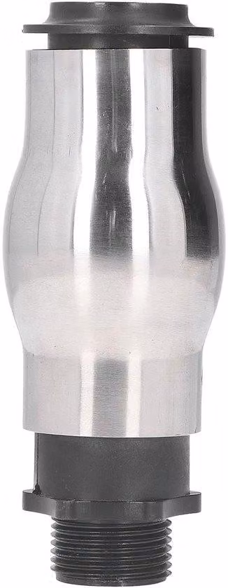 Ugello spray in acciaio inossidabile 304 - 15,3 cm - Design "paesaggio acquatico" - Facile da installare - Attacchi G1 - Ugello realizzato in acciaio inossidabile