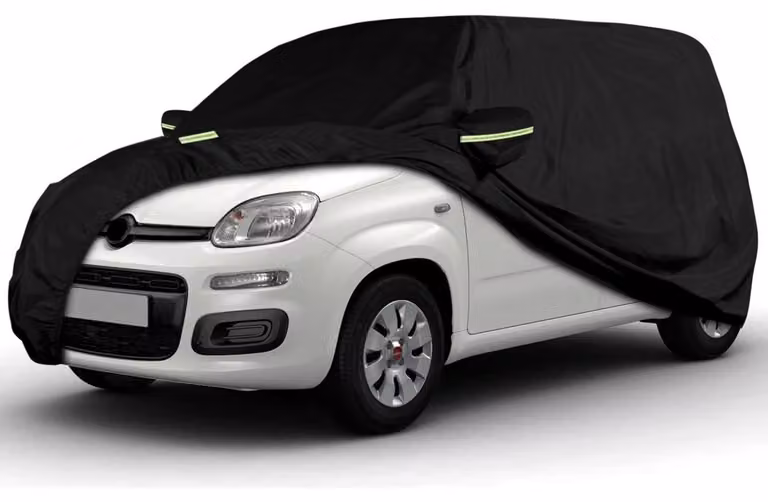 Copertura impermeabile e traspirante per auto, compatibile con FIAT Panda dal 2003 al 2026, realizzata in tessuto Oxford 300D