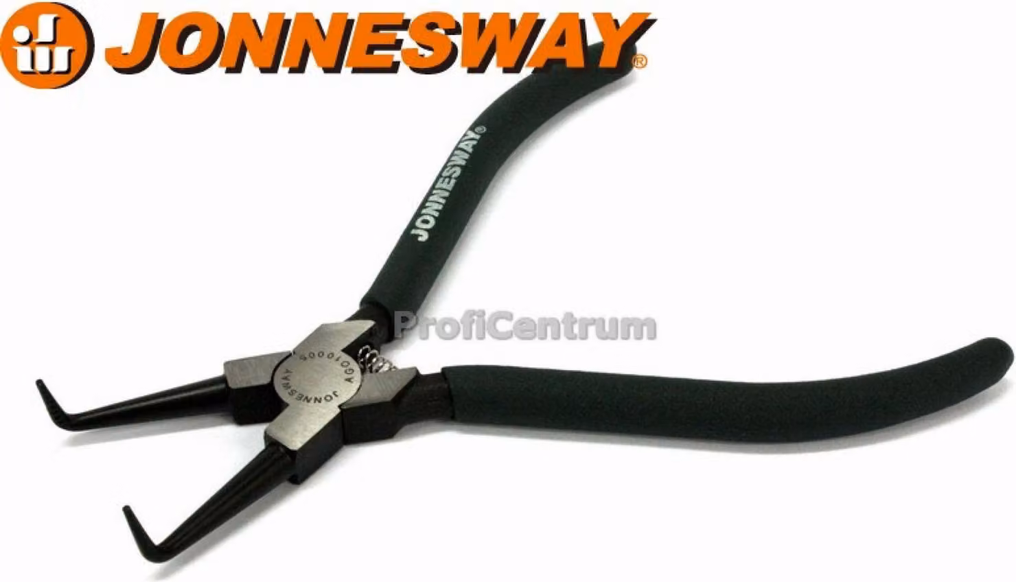 Jonnesway Pinze per anelli Seger 175Mm a curvatura interna Ag010005