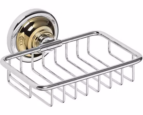 Portasapone Bemeta Retro oro/cromo