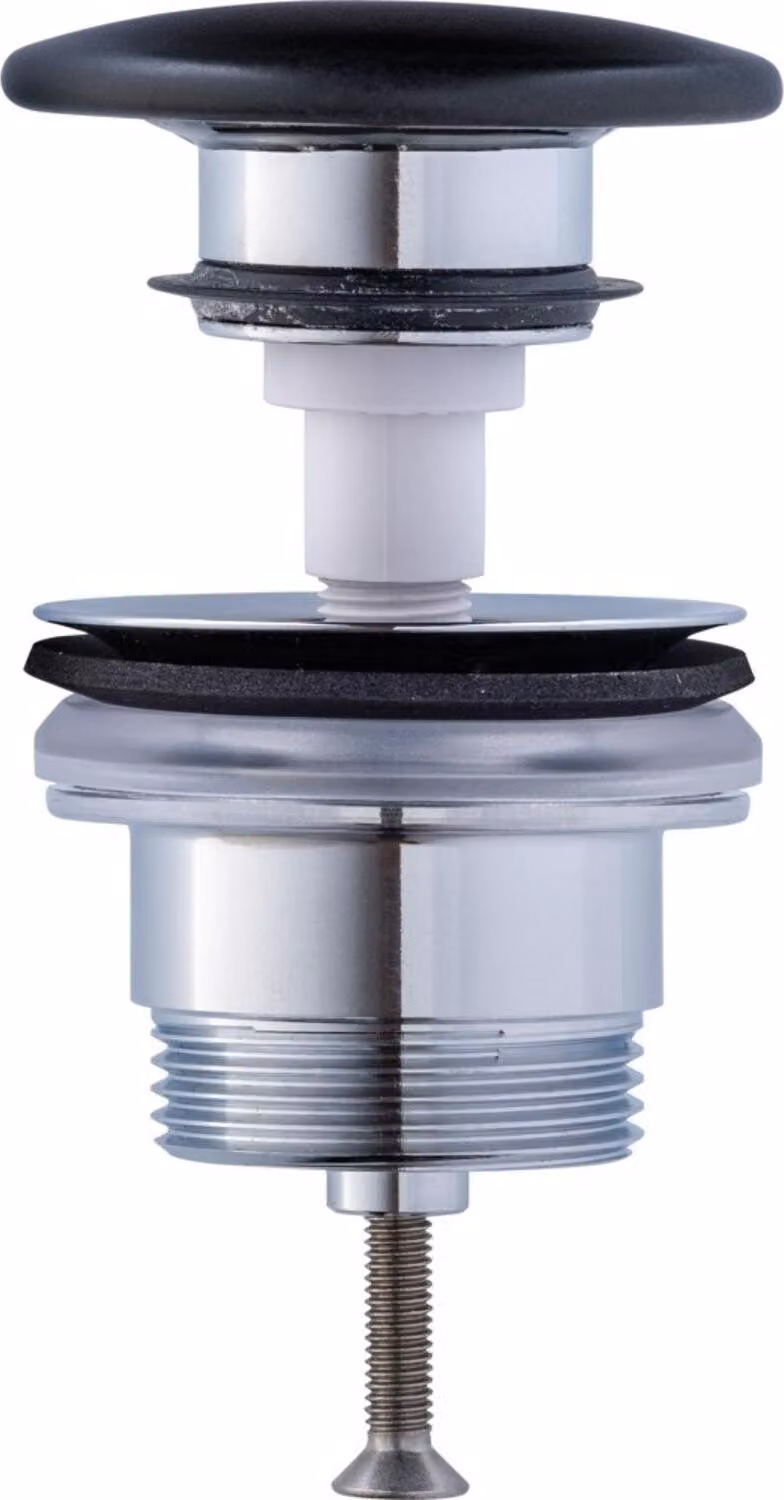 Accessori Duravit - Bocca per lavabo Push-Open, 1 1/4, antracite opaco 0050791300