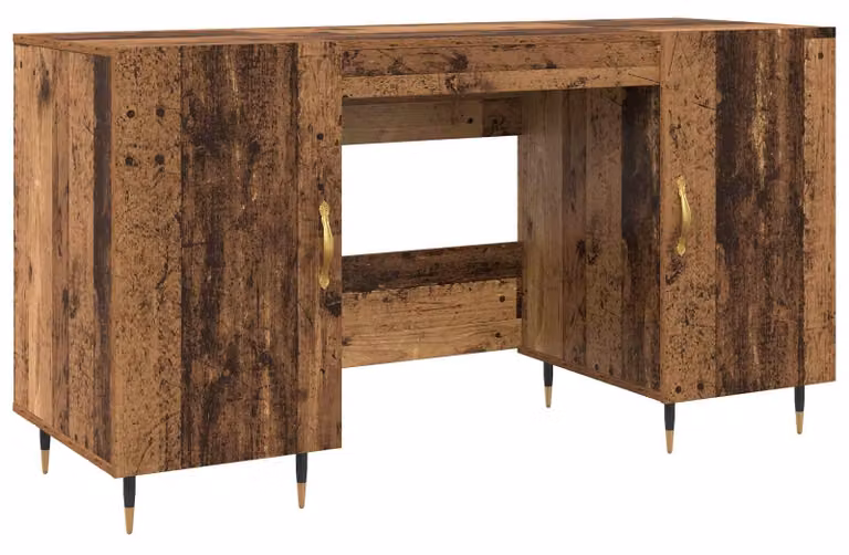 Scrivania Legno vecchio 140 x 50 x 75 cm Legno multistrato
