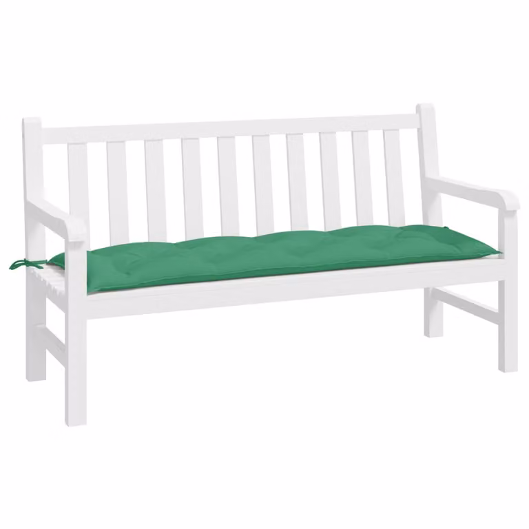 Cuscino per Panca Verde 150x50x7 cm in Tessuto Oxford
