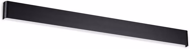 Applique Moderna Delta IDEAL LUX in Metallo Nero con LED 37W 4000K Luce Naturale Bianco Freddo