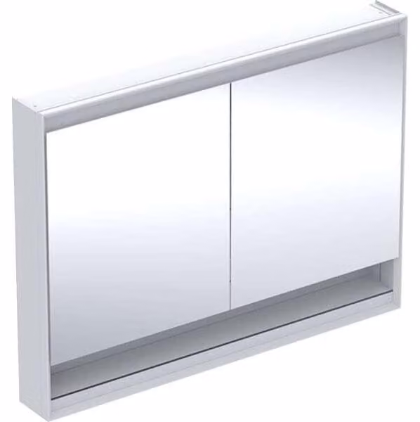 Geberit ONE armoire de toilette avec ComfortLight, 2 portes, montage en saillie, avec niche, 120x90x15cm, 505.835.00.2, 505.835.00.2