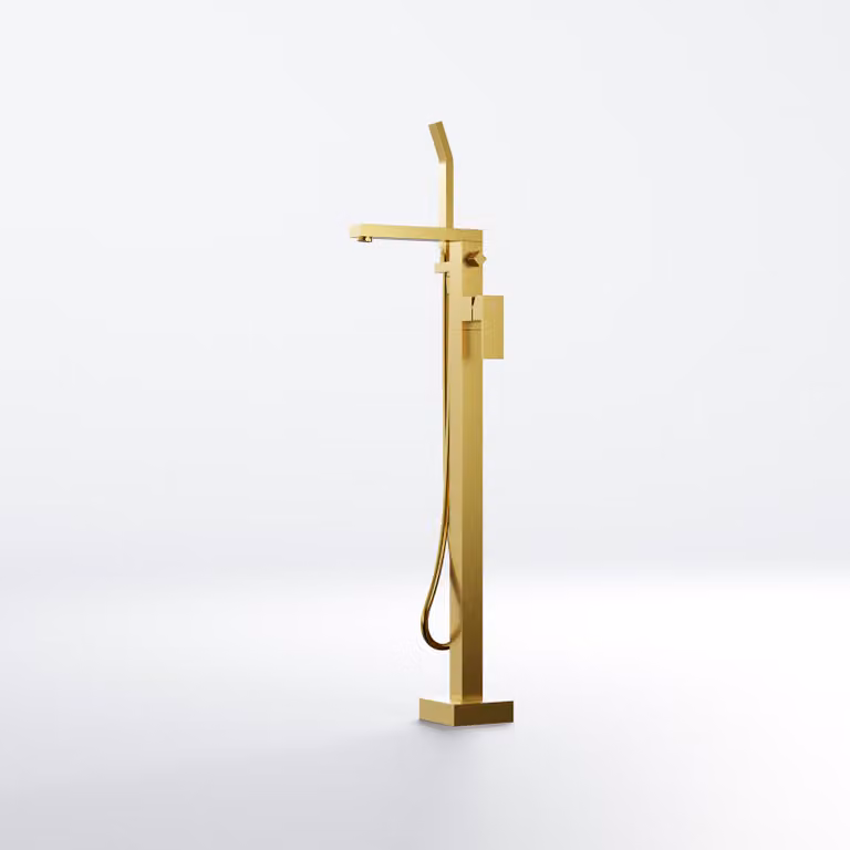 Steinberg Série 342 robinetterie de baignoire, sur pied, hauteur 875mm, saillie 210mm, 3421163BG, 3421163BG