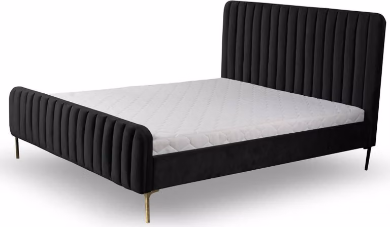Bett Polster Design Luxus Doppel Hotel Betten Schlaf Zimmer 180x200cm